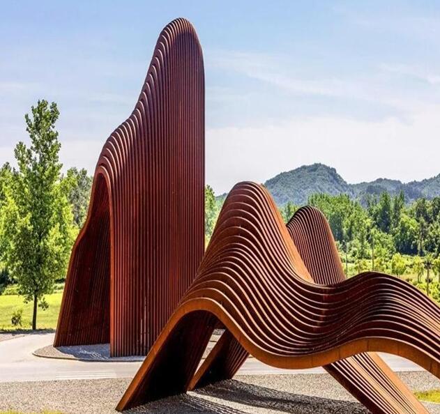 仓山锈钢板造型