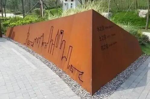 仓山耐候钢挡土墙